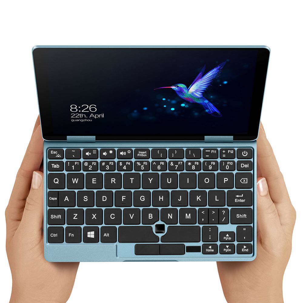 

One Netbook One Mix 1S+ Gaming Laptop Intel Core M3-8100Y 7 Inch 1920 x 1200 Multi-Touch IPS Screen Windows 10 8GB RAM 256GB SSD Fingerprint Recognition PD Fast Charge English Version - Blue