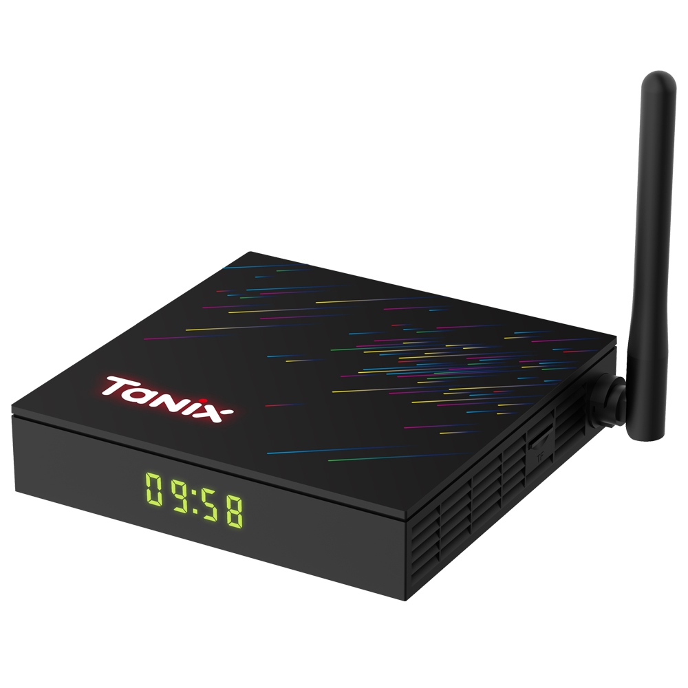 

TANIX H3 Hi3798M V110 64Bit 4GB/32GB Android 9.0 4K TV BOX 2.4G+5G WIFI 100M LAN Miracast DLNA