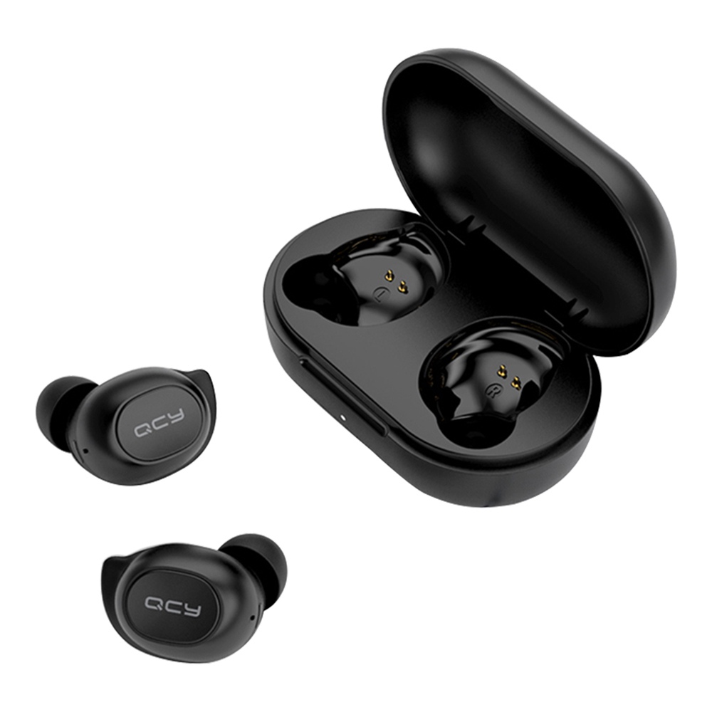QCY T9S TWS Bluetooth 5.0 Earphones Sports With Charging Case LED Lights APP