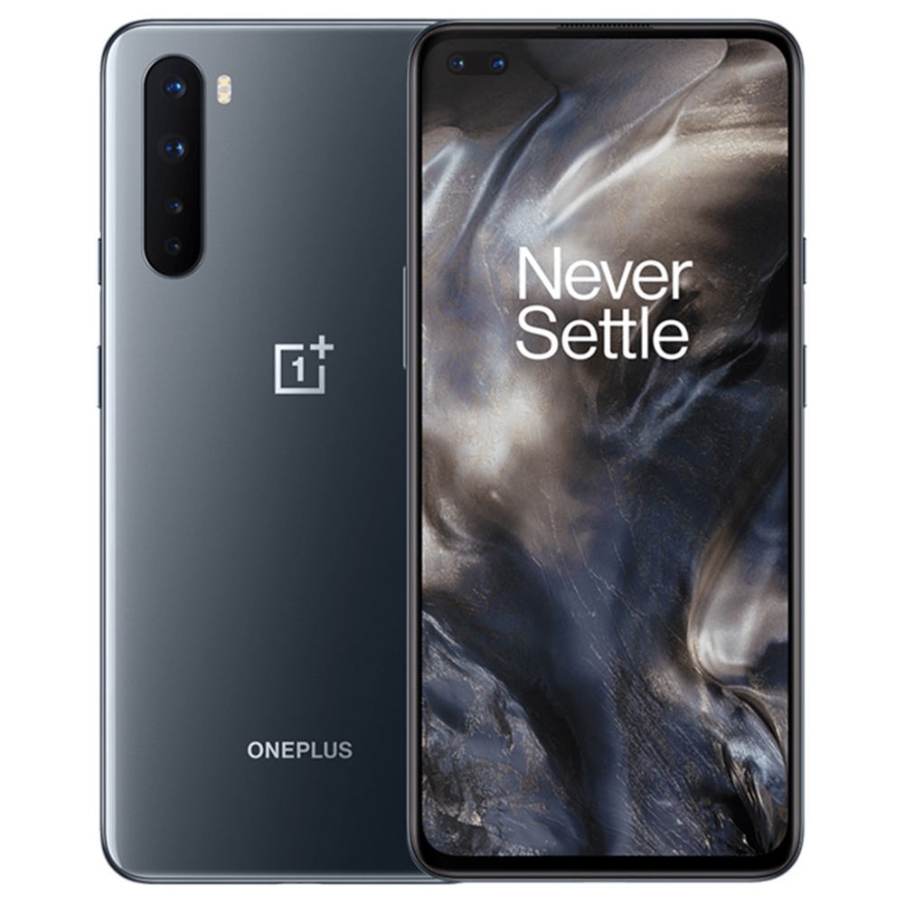 

OnePlus Nord 5G Smartphone Global Version 6.44 Inch AMOLED 1080 x 2400 402PPI Screen Qualcomm Snapdragon 765G Android 10.0 12GB RAM 256GB ROM Dual Front Quad Rear Camera 4115mAh Battery - Gray Onyx