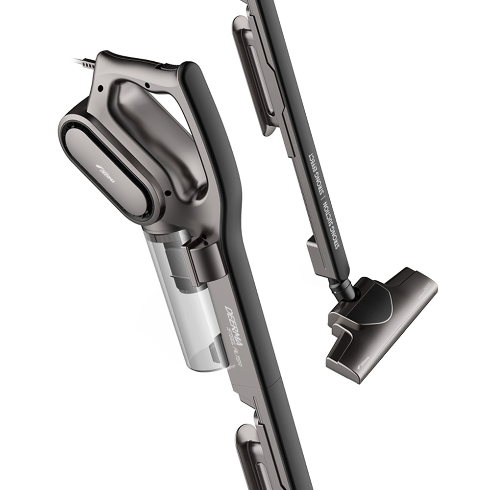 Deerma DX700S Household Upright Vacuum Cleaner Gray
