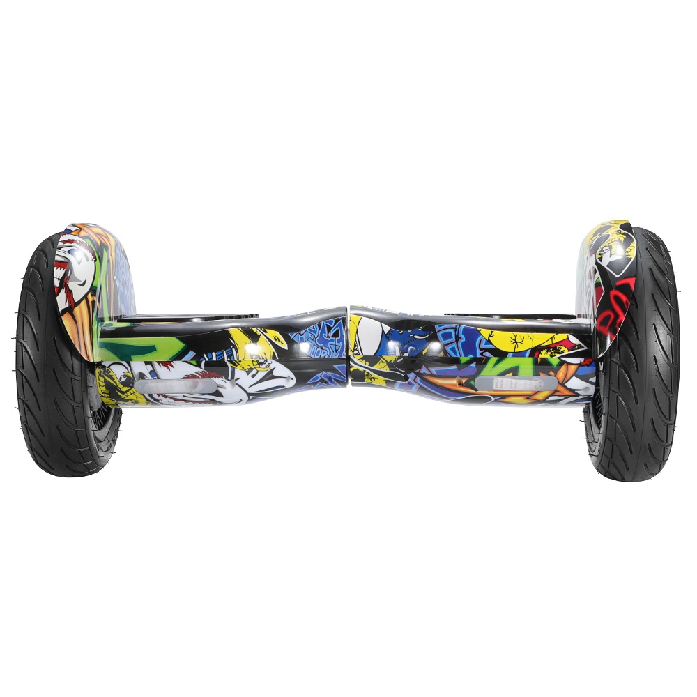 

Imina 10 inch Self Balancing Scooter Hoverboard with Bluetooth Speaker and StripLight - Graffiti