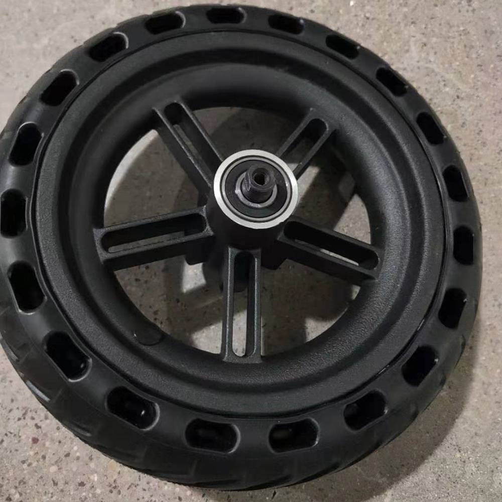Rear Wheel 8.5 Inch Solid Honeycomb tire For KUGOO KIRIN ES2 - Black