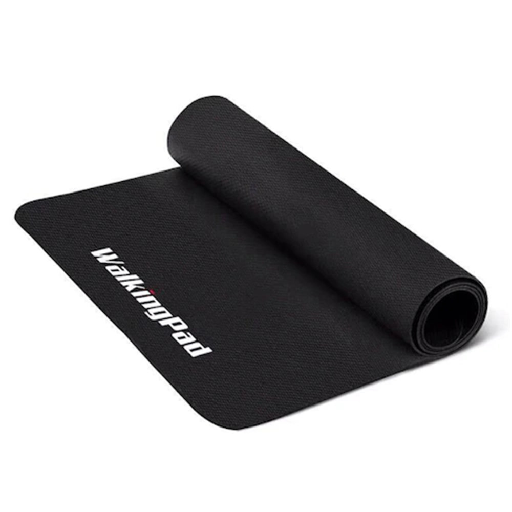 KingSmith WalkingPad Mat for Treadmill Protect Floor Anti-Slid Quiet Workout Workout يقضي على الكهرباء الساكنة لمعدات اللياقة البدنية - أسود