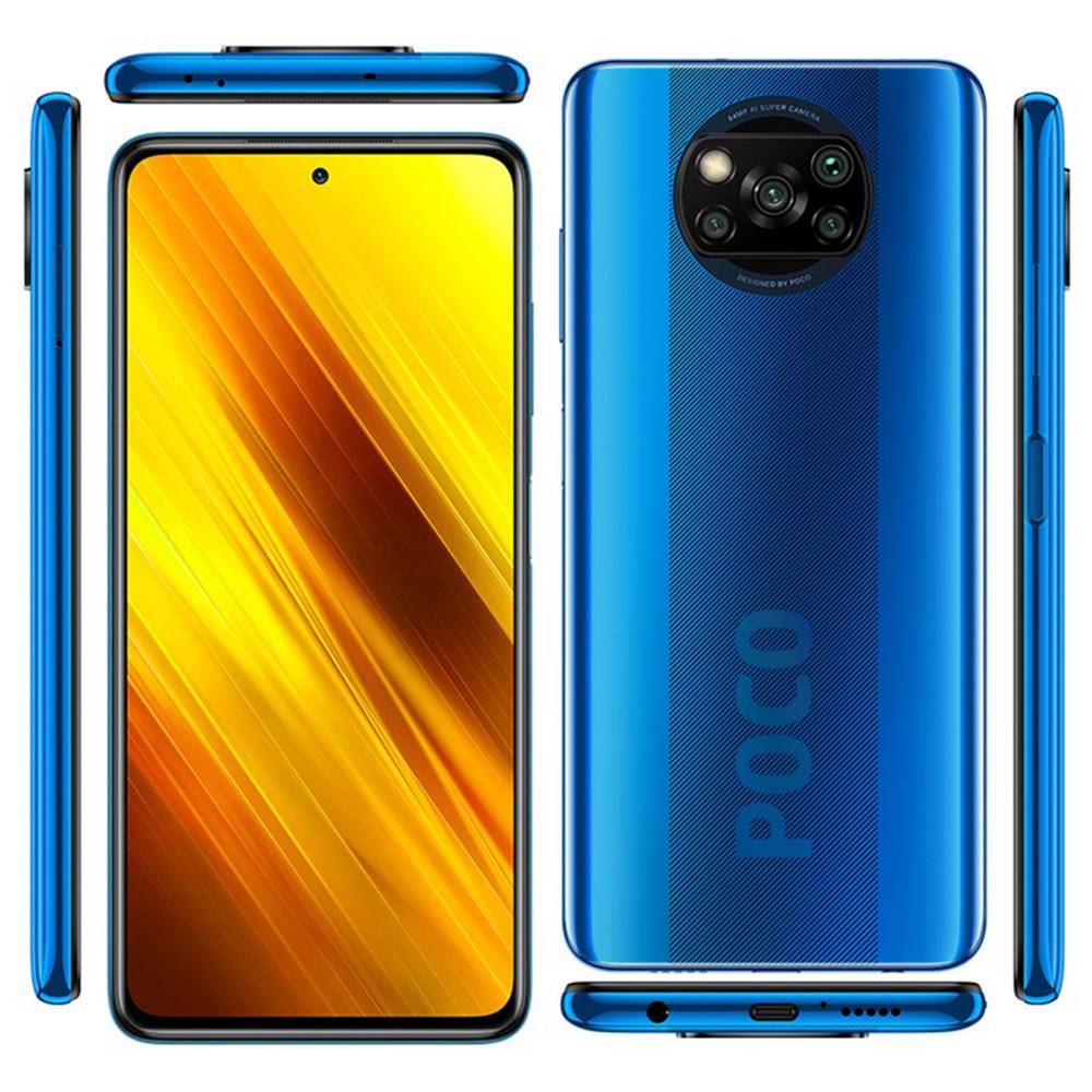 POCO X3 NFC(6GB RAM+64GB ROM)グローバル版 Xiaomi POCO X3 Global Version 4G Smartphone 6GB 64GB Gray