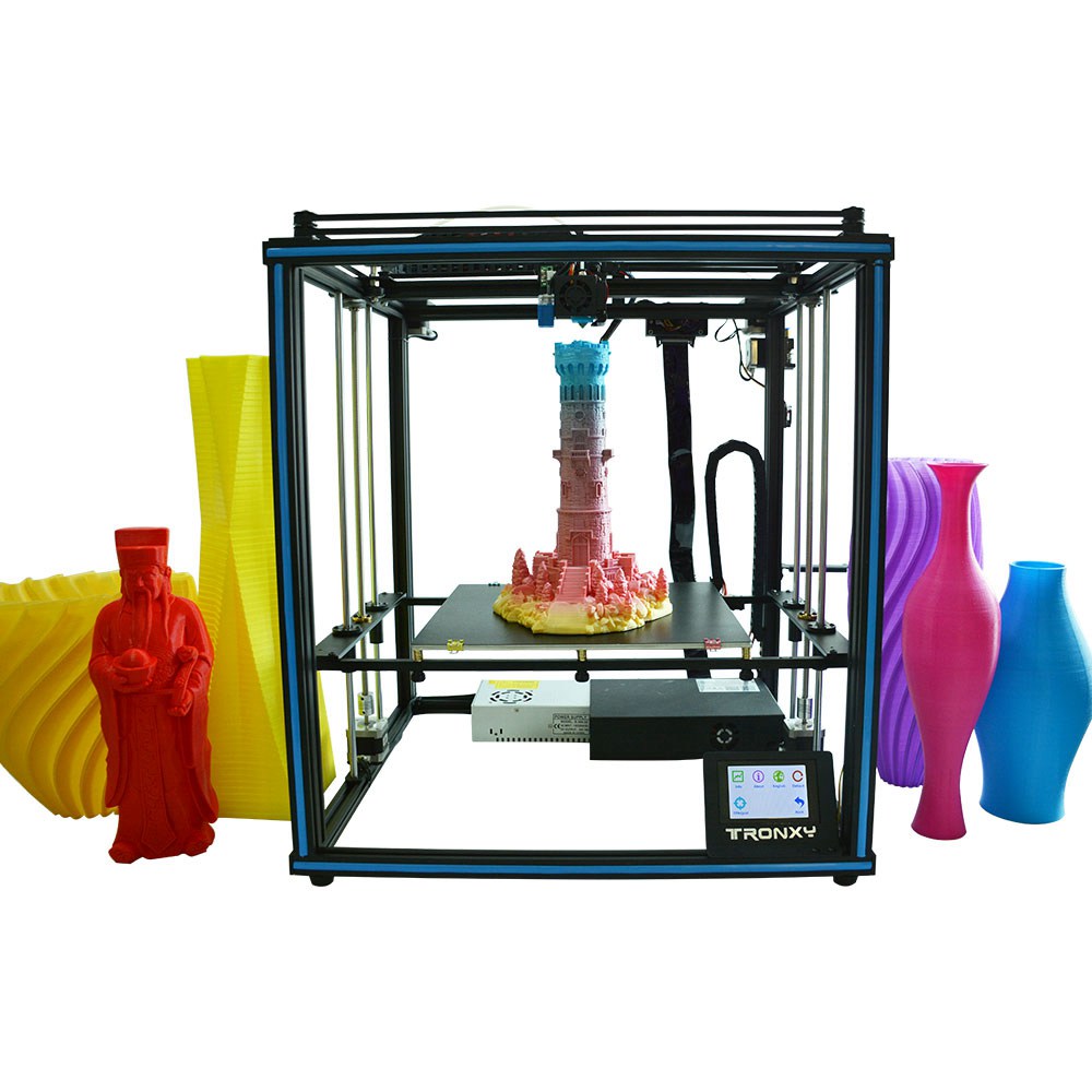 TRONXY X5SA-400 Kit de bricolage d'imprimante 3D haute précision 400*400*400mm Titan Extruder Carte mère ultra silencieuse