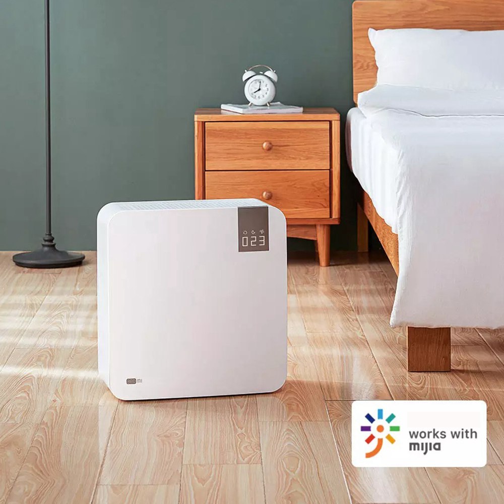 Baomi Air Purifier 2nd Generation Lite Efficient Removal Formaldehyde 99.97% Purification Rate Digital Display APP AI Voice Intelligent Control From Xiaomi Youpin - White