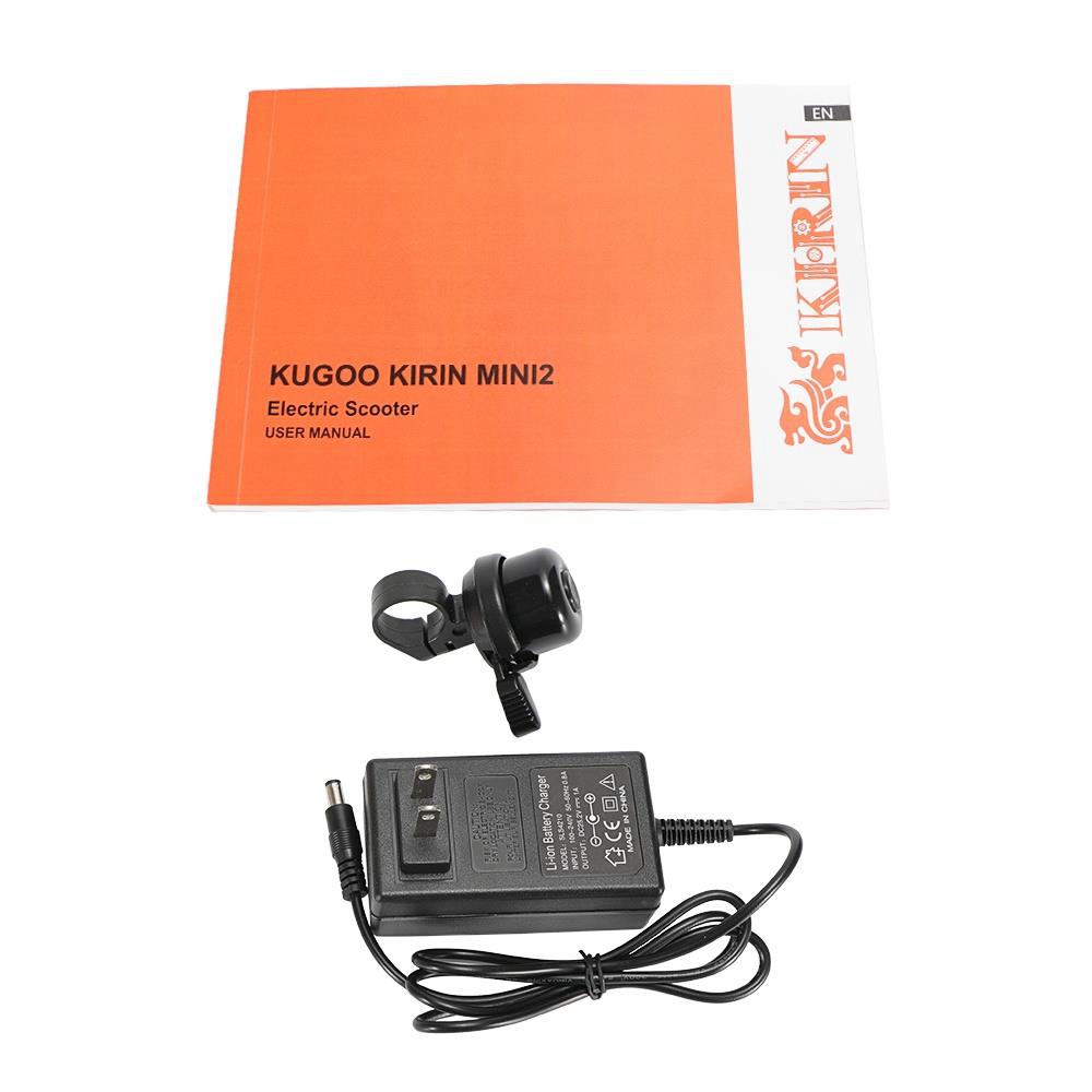 KUGOO KIRIN Mini 2 Folding Electric Scoote 150W Motor Max 15KM/H Black