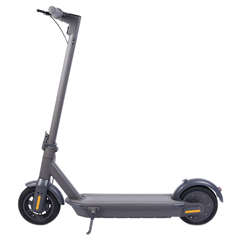 

D10 Electric Folding Scooter 15Ah Battery 500W Motor Max Speed 30km/h Rear Light Aluminum Body 10 Inch Tire APP Control Max Range up to 50KM - Black