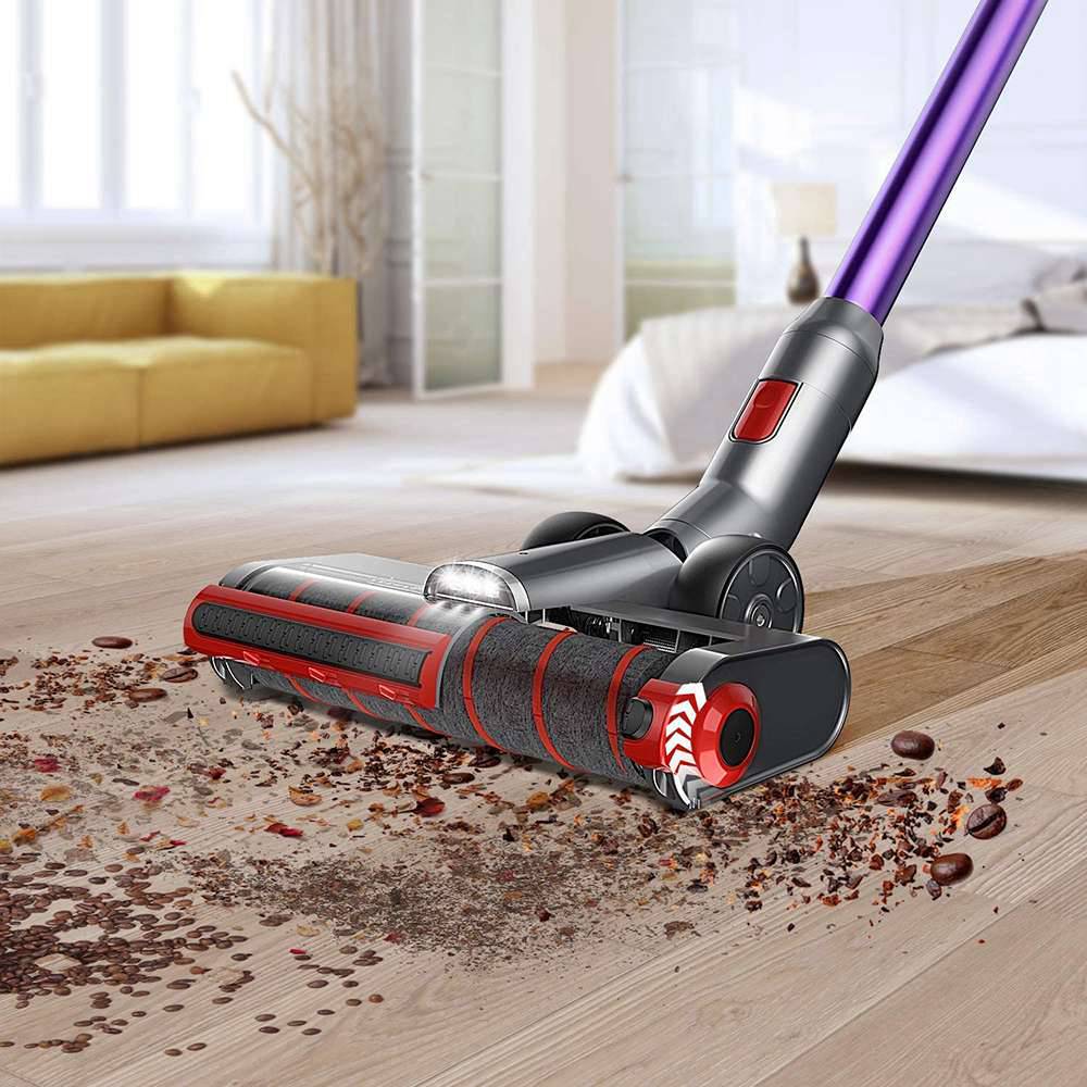 JASHEN V16 Cordless Vacuum Cleaner, 350W Strong Suction Stick Vacuum