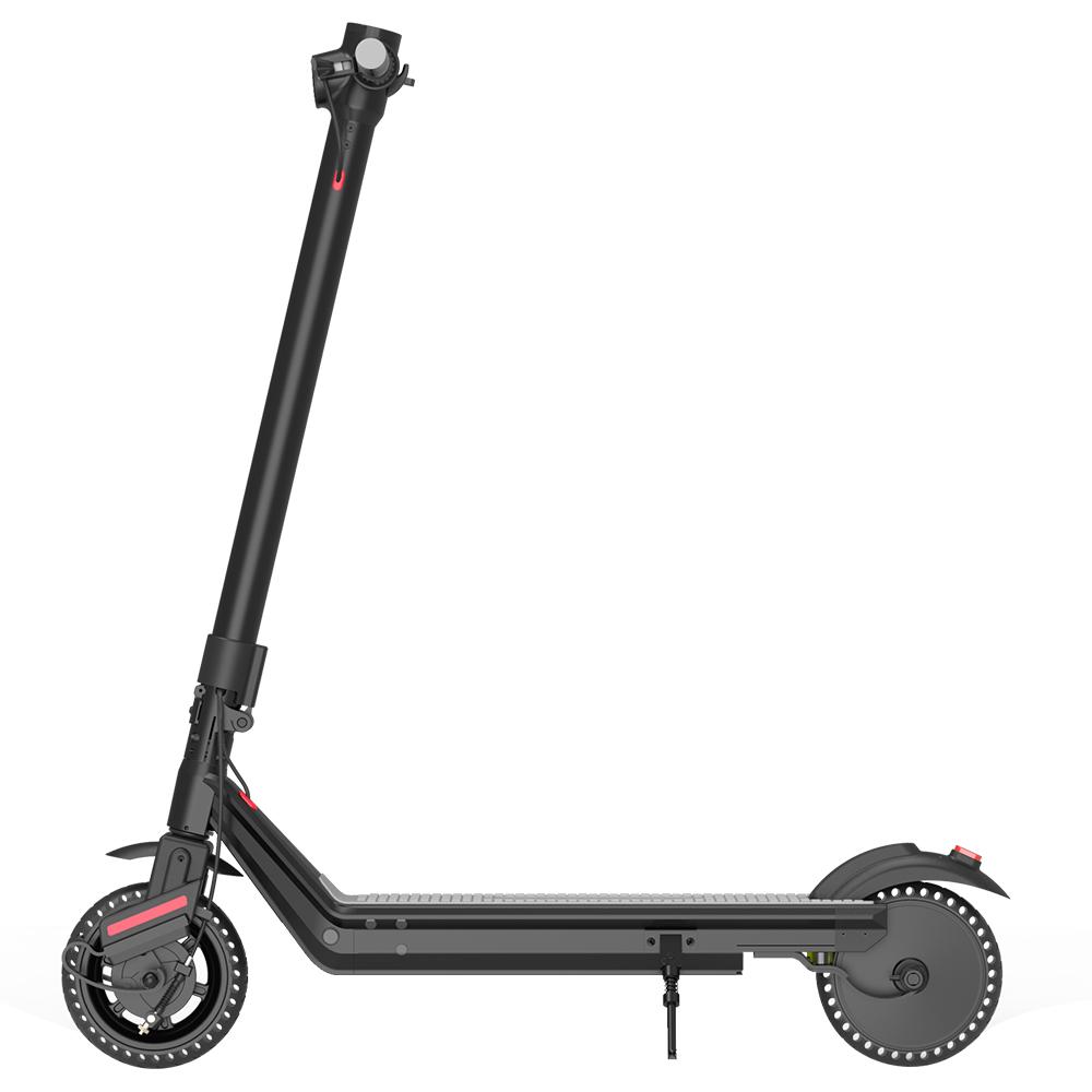 

Kukudel 856P Electric Folding Scooter 7.5Ah Battery 350W Motor Max Speed 25km/h Rear Light Aluminum Body 8.5 Inch Solid Honeycomb Tire - Black