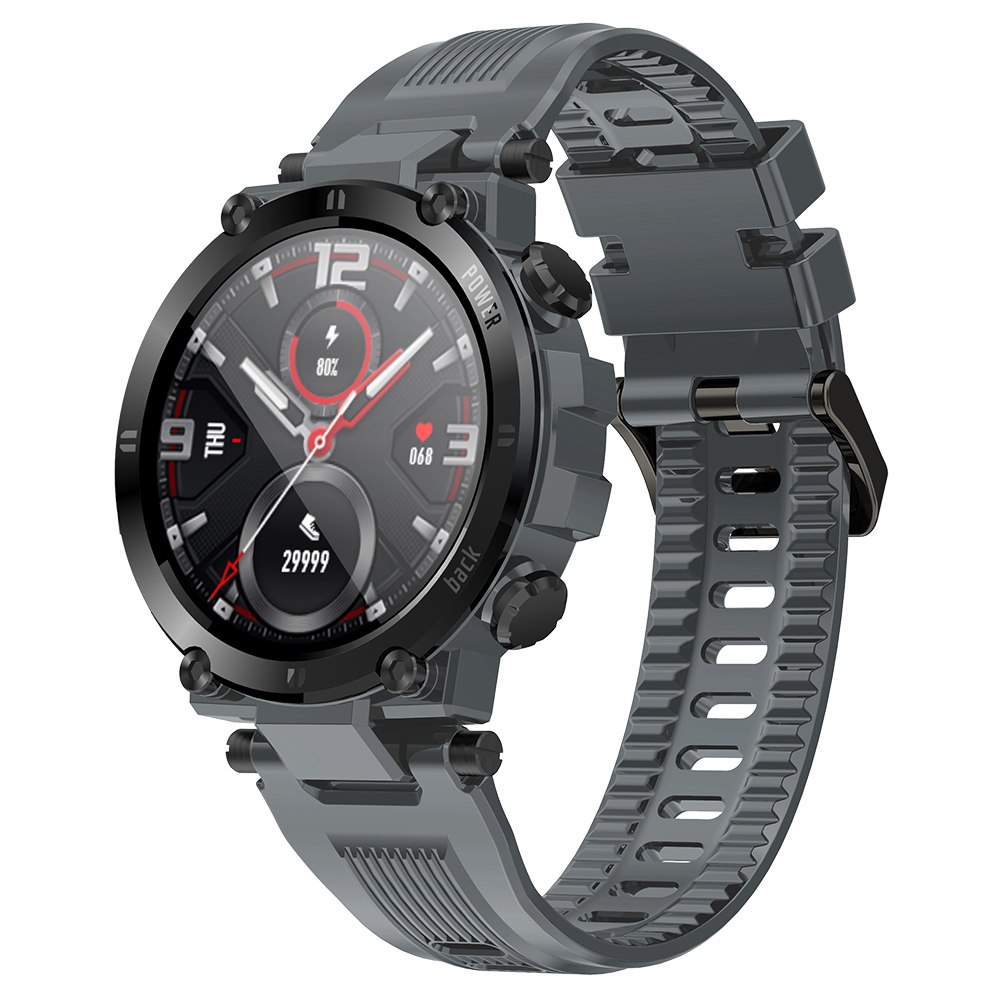 Makibes D13 Smartwatch 1.3 "TFT HD Tam Yuvarlak Ekran Nabız Oksimetre İzleme Uyku Monitörü IP68 Spor Su Geçirmez APP Birden Çok Dili Destekler - Mavi