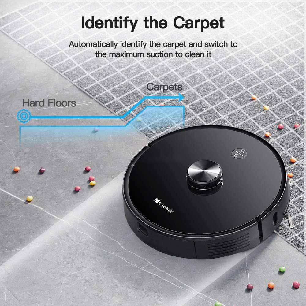 Proscenic M7 Pro Robot Vacuum Cleaner Black