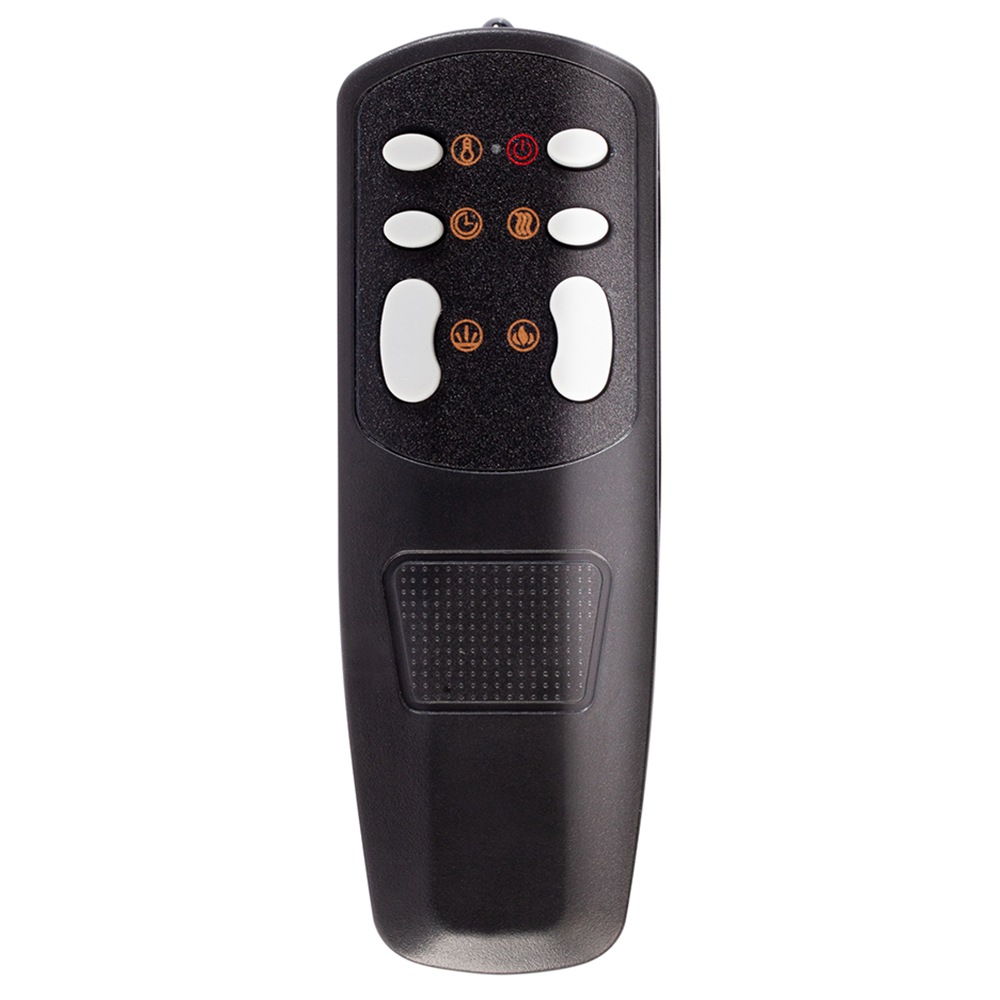 50 inch Wall Mounted Electric Fireplace Light Modulator Black