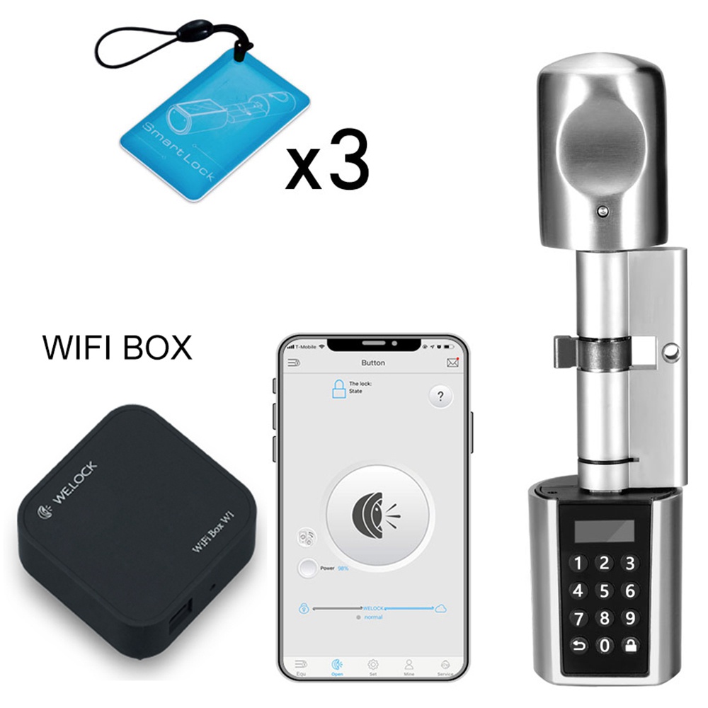 We lock. WIFI Box. Intelligent Lock. Корпус Wi-Fi Box cтруктор.