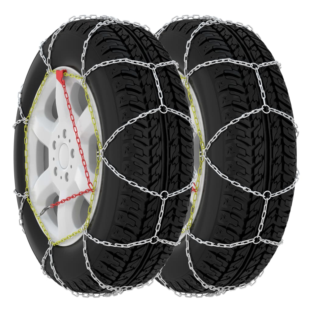 Car Tyre Snow Chains 2 pcs 16 mm SUV 4x4 Size 400
