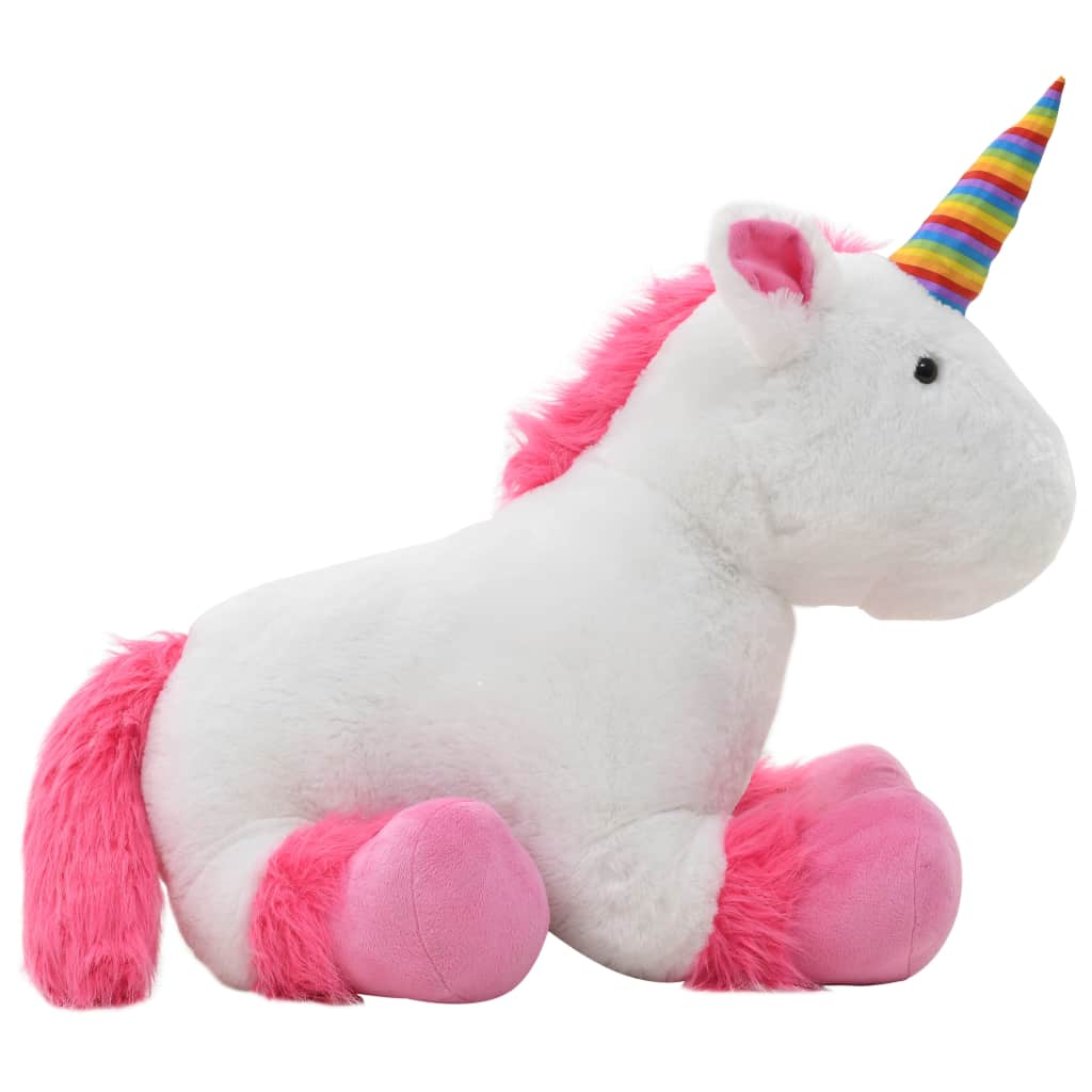 pink unicorn cuddly toy