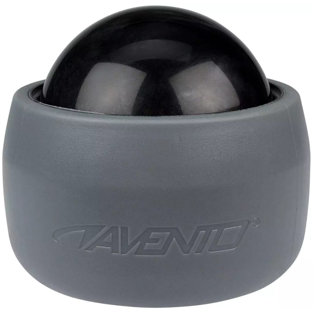 

Avento Massage Ball with Holder Grey and Black