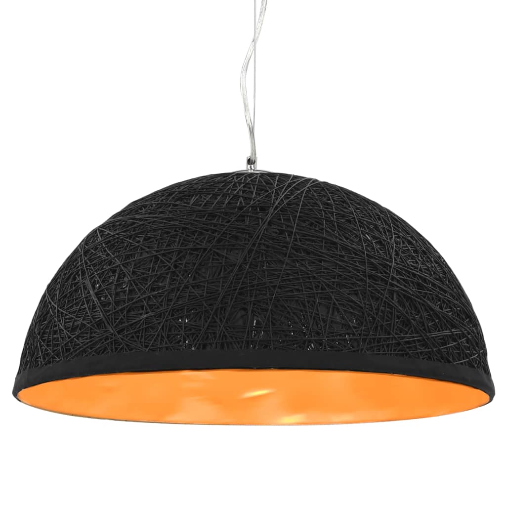 

Pendant Lamp Black and Gold Ø50 cm E27