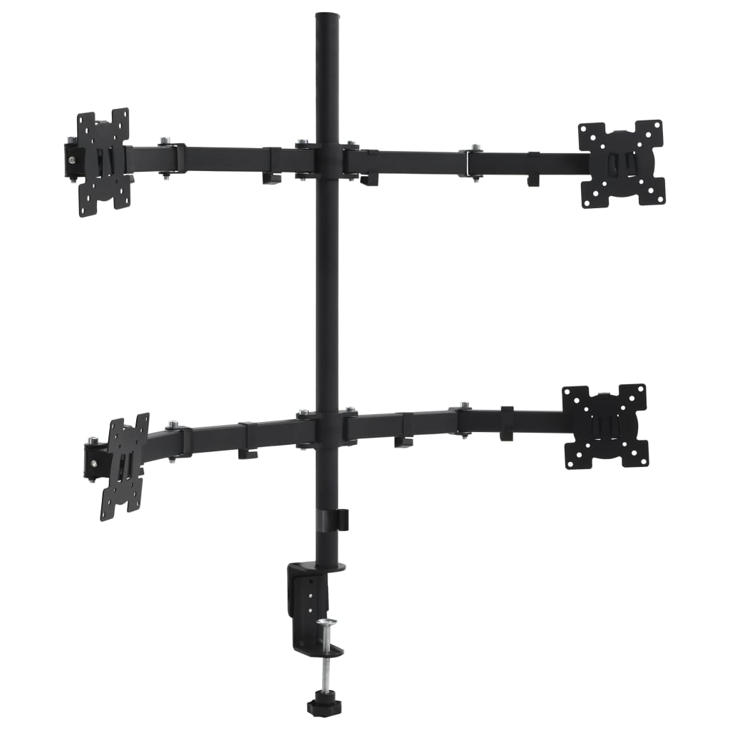 

4 Arm Monitor Desk Mount Stand 13"-23"