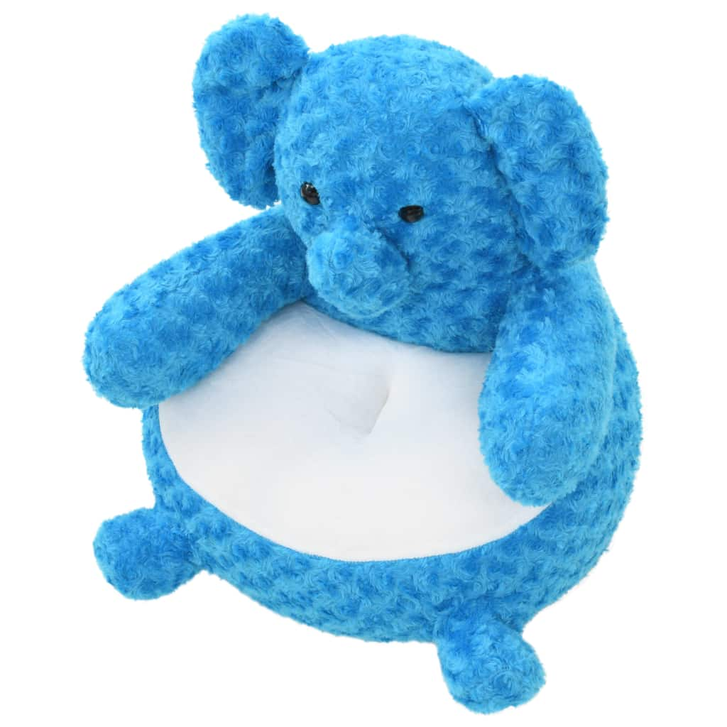 blue cuddly toy