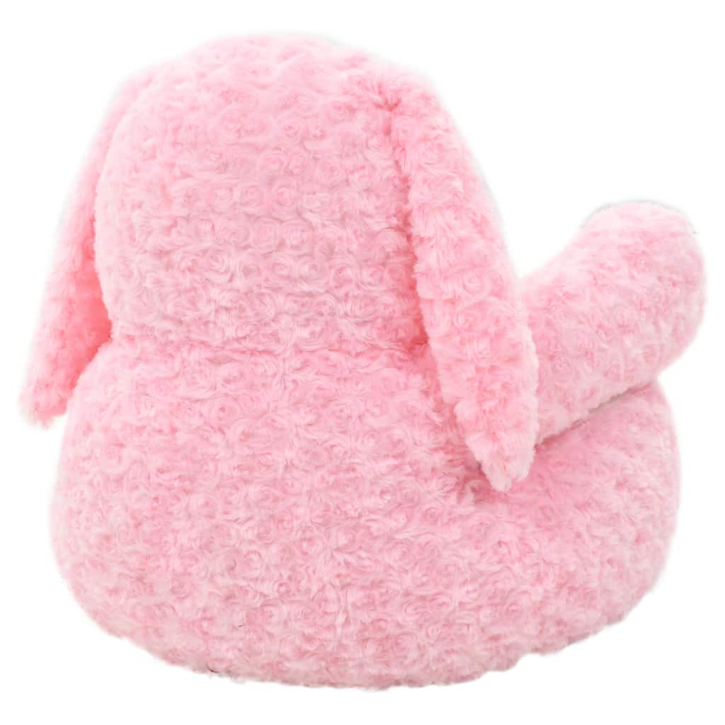 pink plush rabbit