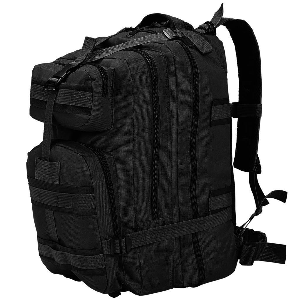 กระเป๋าเป้ Army-Style 50 L สีดำ