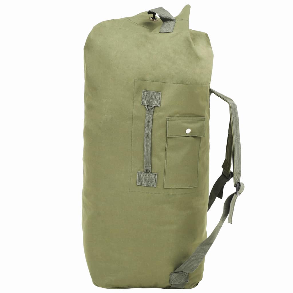 Army-Style Duffel Bag 85 L Olive Green