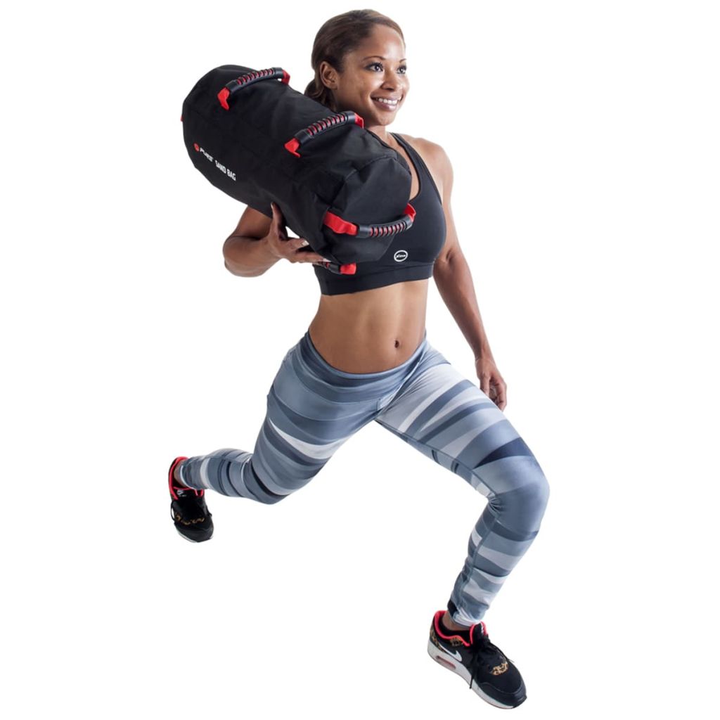 Pure2Improve Sandbell 10 Kg – Sacco Di Sabbia Multifunzione Per Allenamento Funzionale, Forza E Esplosività – Unisex Adulti