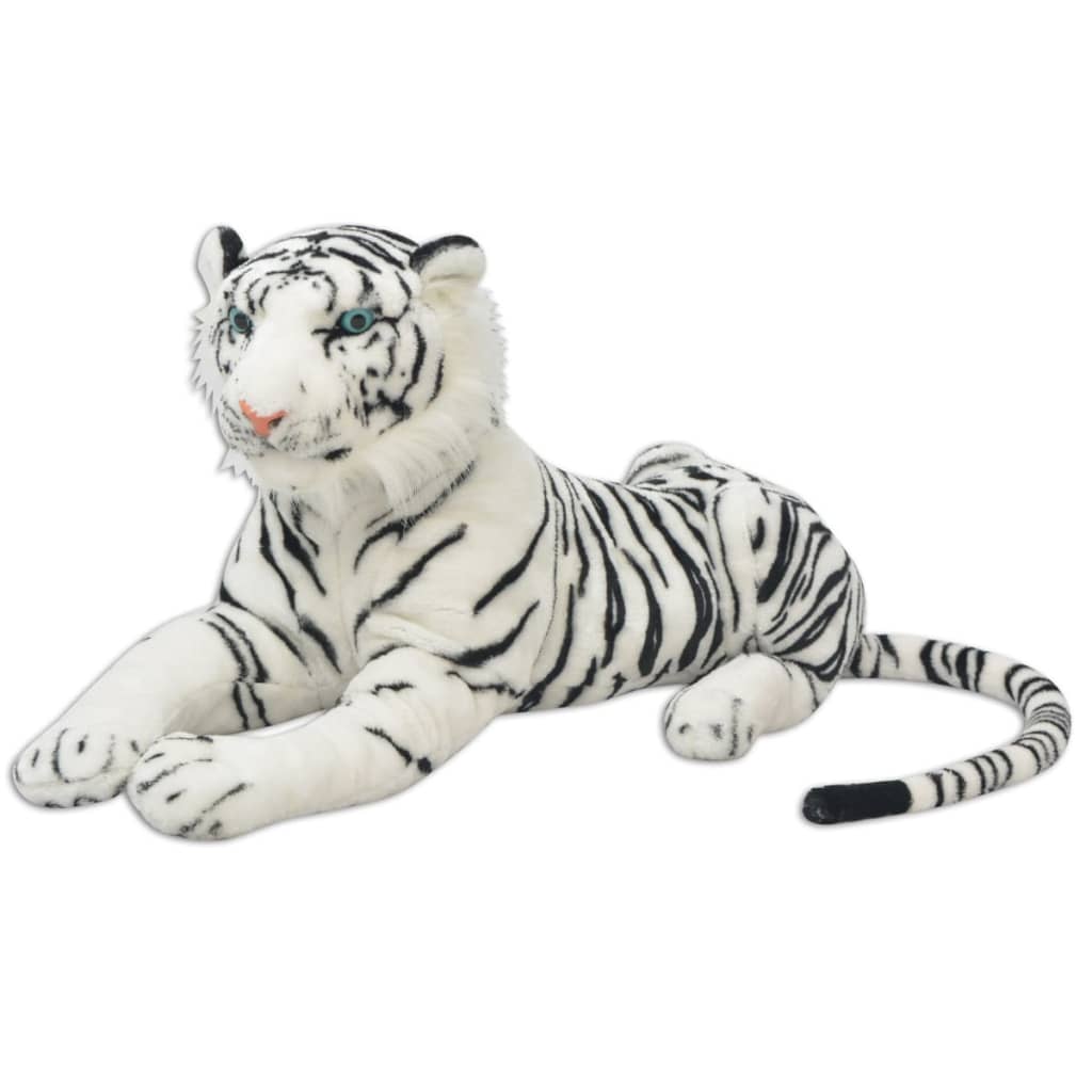 Pluszowy Tygrys Biały XXL