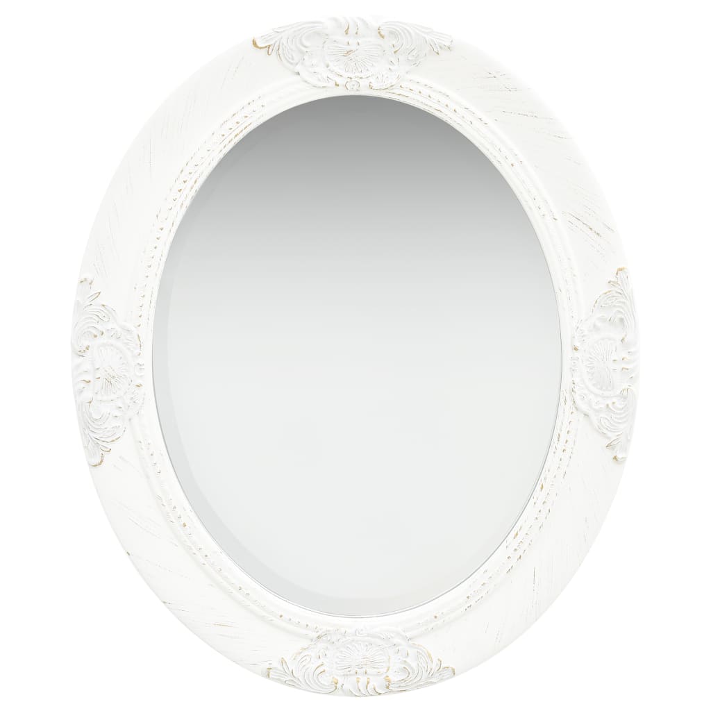 Зеркало настенное Baroque Style 50x60 cm White