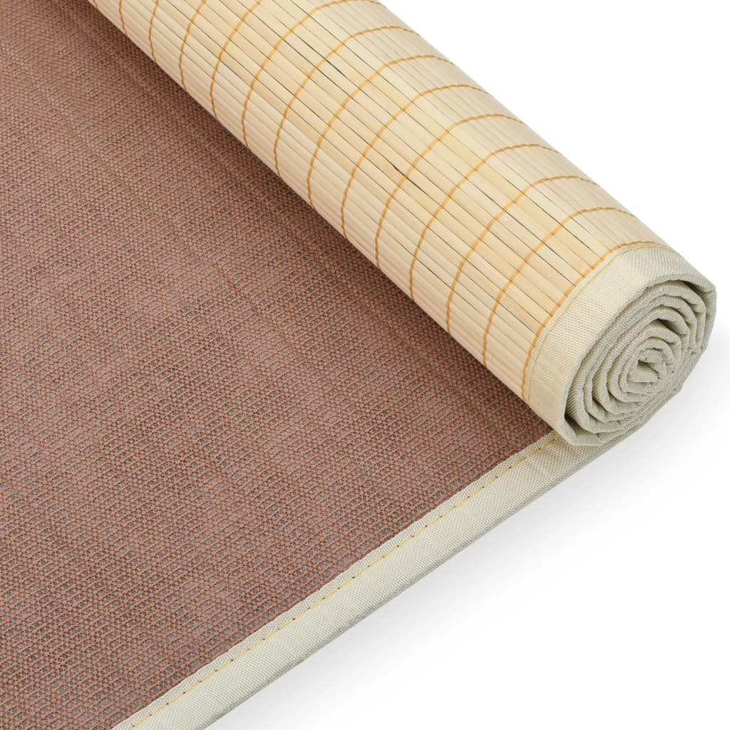 Yoga Mat Bamboo 60x180 cm Natural