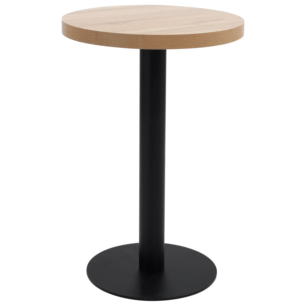 

Bistro Table Light Brown 50 cm MDF