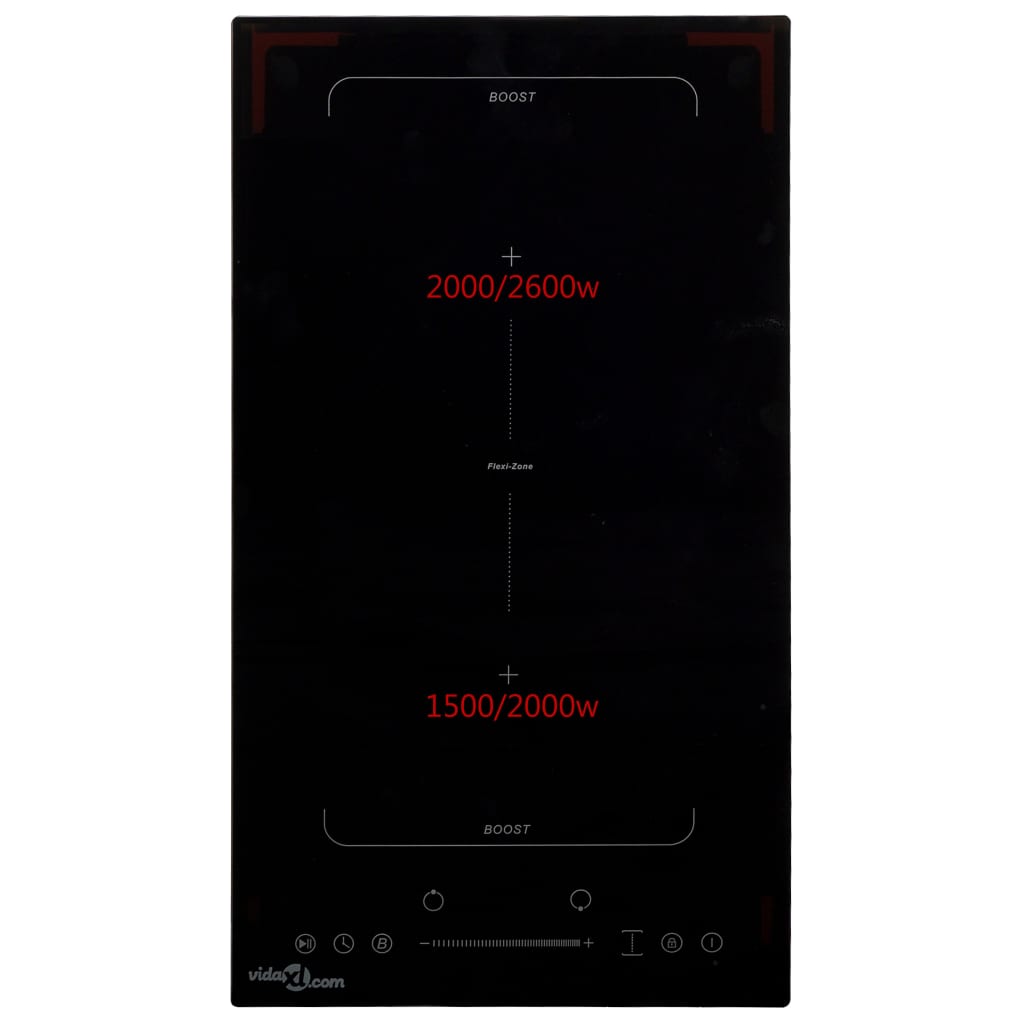 Flexizone Induction Hob with 2 Burners Touch Control 3500W