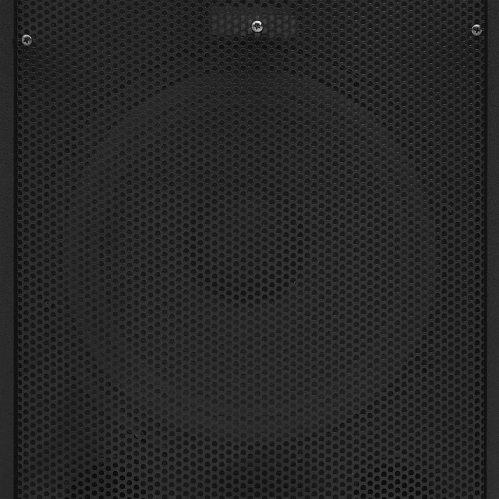 Professional Passive Hifi Stage Speaker 1000 W Black 32x32x64cm