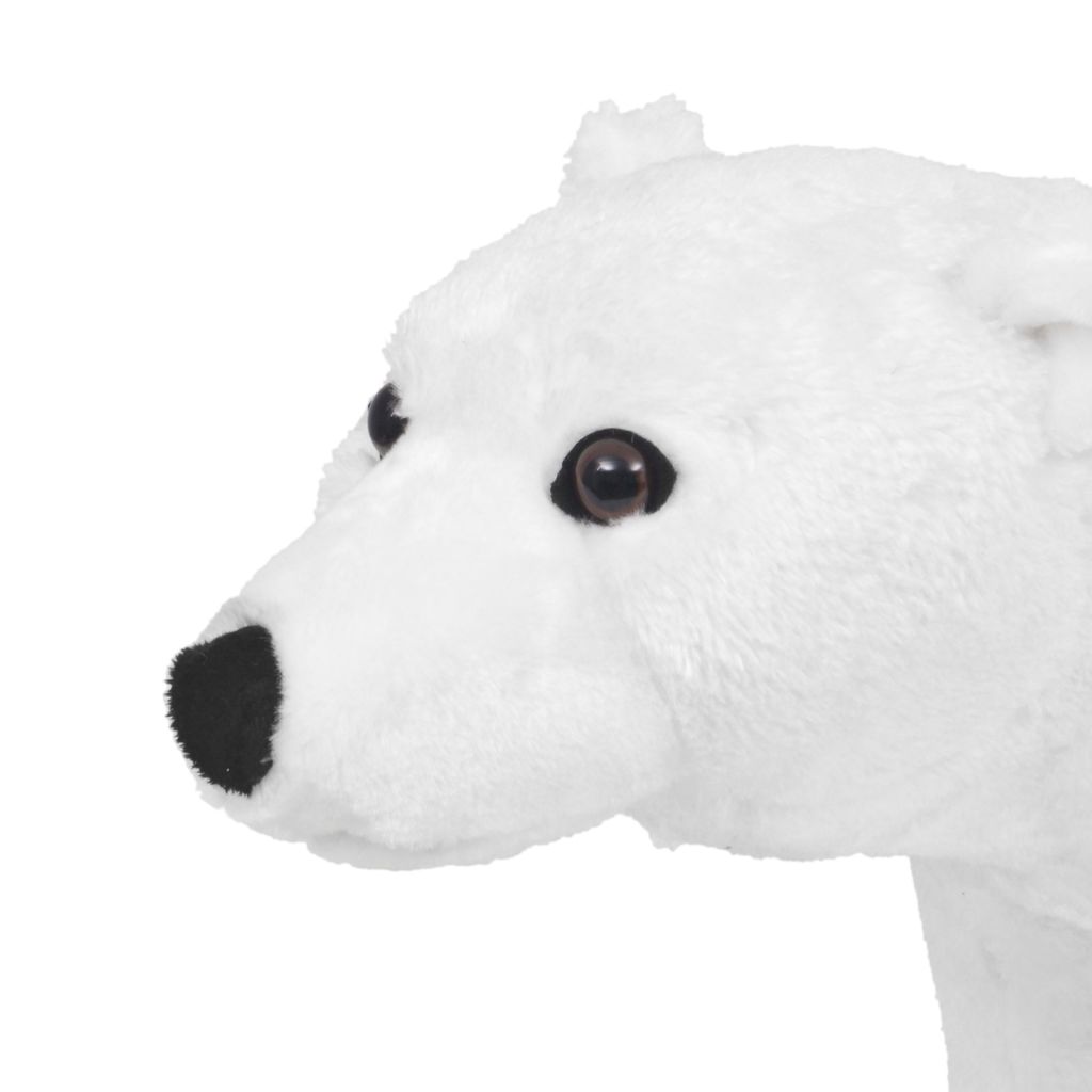 polar bear dog plush