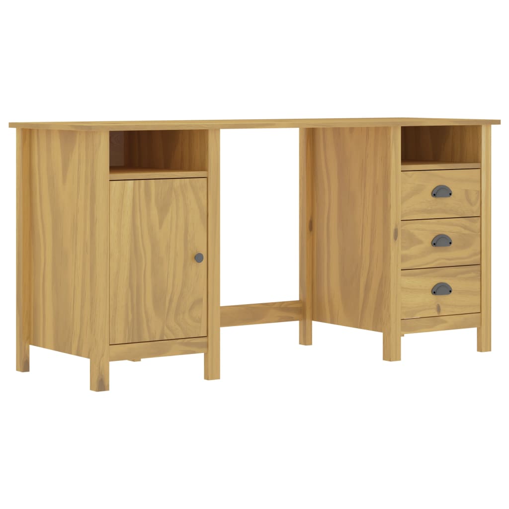 

Desk Hill Range Honey Brown 150x50x74 cm Solid Pine Wood