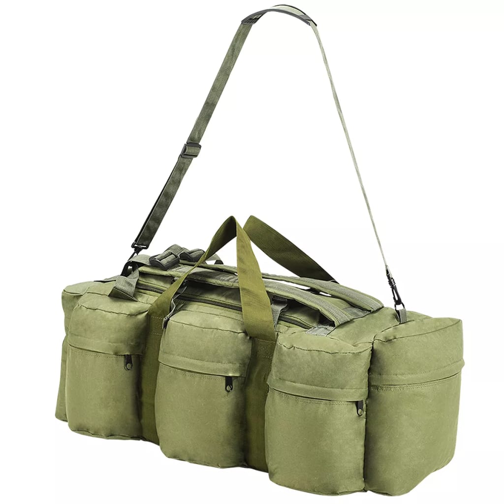 army green travel duffel bag