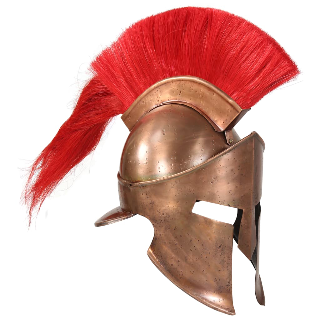 Griekse krijger helm antieke replica LARP koper staal