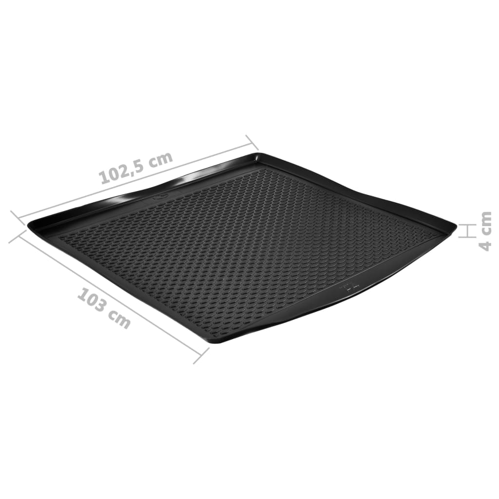 Car Boot Mat for Audi A4 Sedan (20072014) Rubber