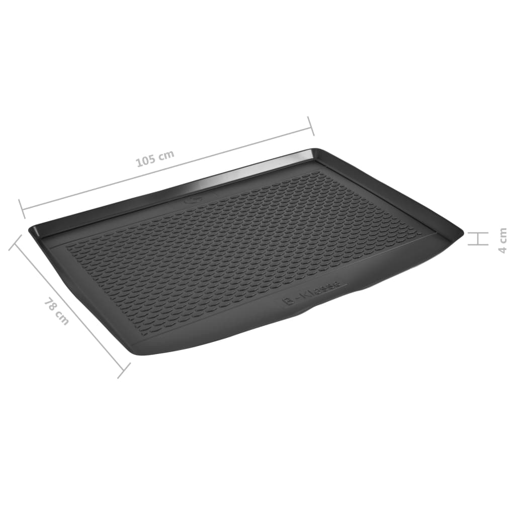 Car Boot Mat for Mercedes Benz Bclass (W247) (2019) Rubber