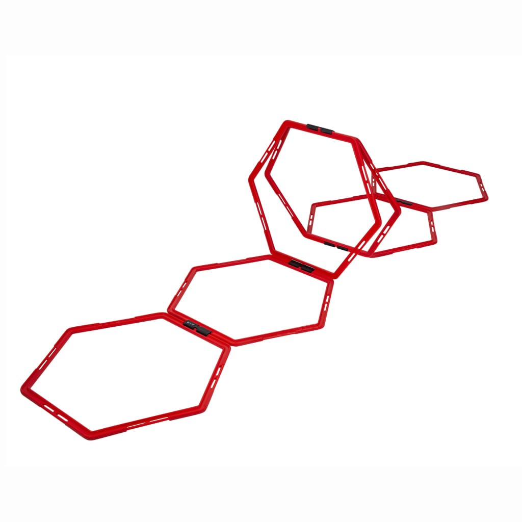 

Pure2Improve Hexagon Agility Grid 6 pcs Red