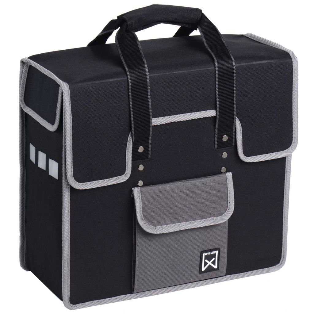 Willex Packtasche 18 L Schwarz und Grau 10102