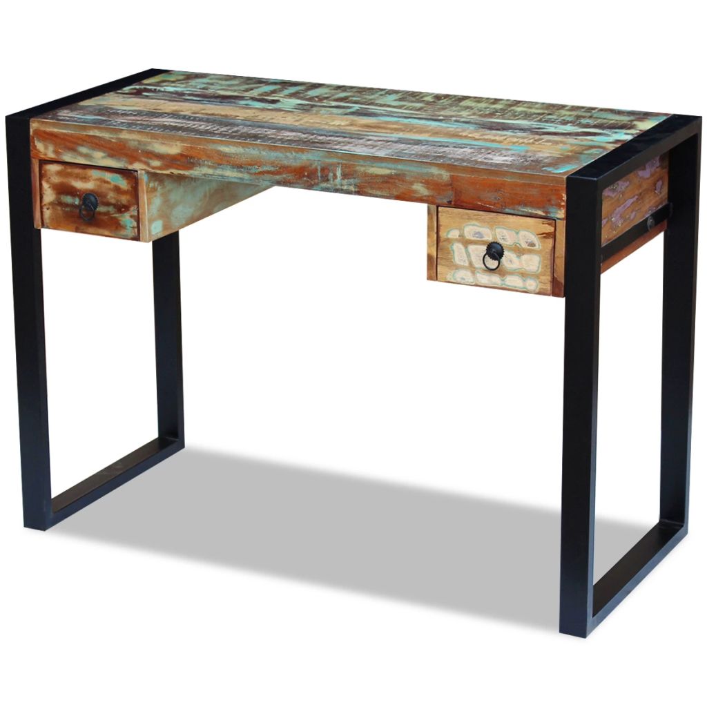 Desk Solid Reclaimed Wood 433360 4 