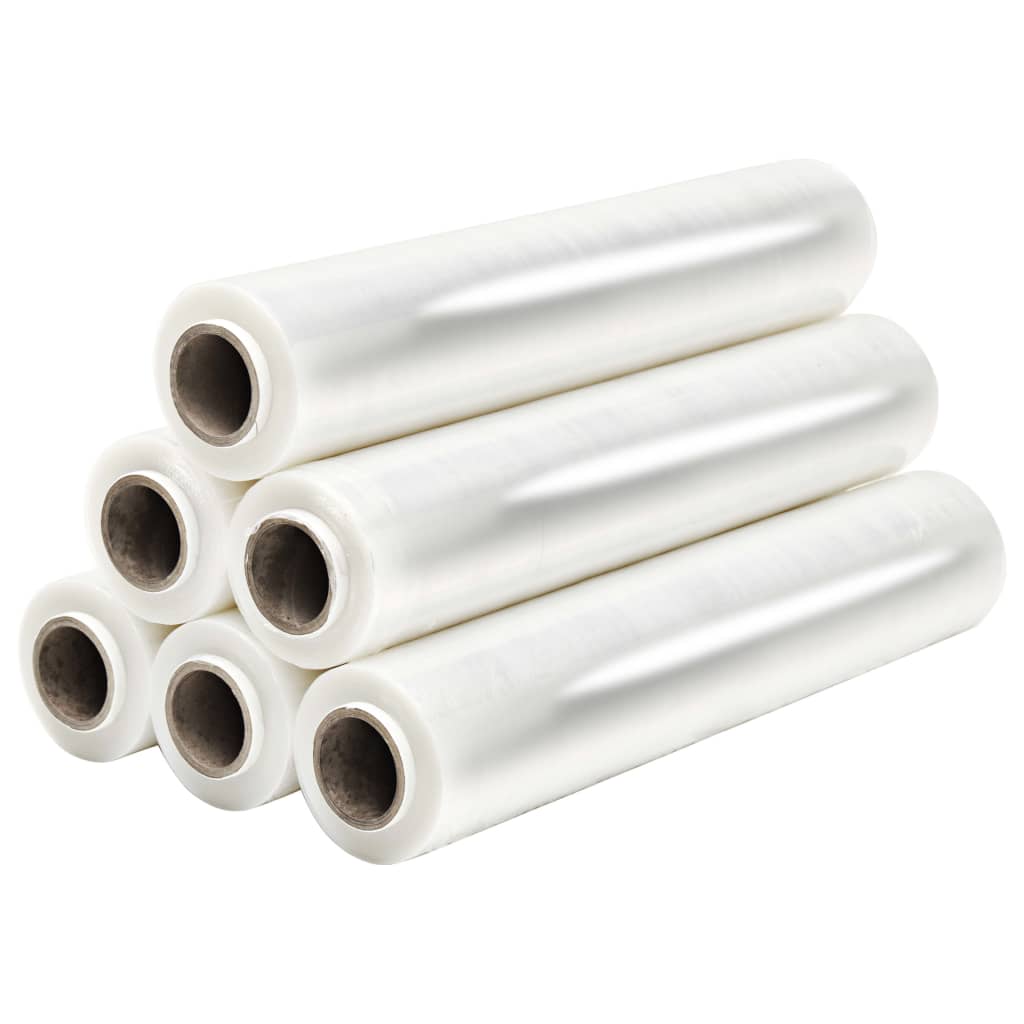 

Pallet Film Rolls 6 pcs Transparent 23 µm 624 m