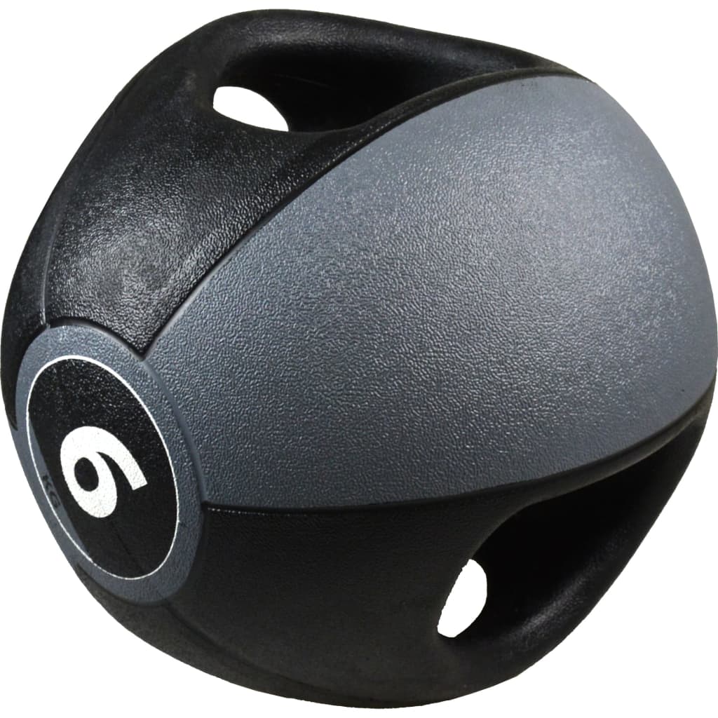 Pure2Improve Medicine Ball with Handles 6 kg Grey