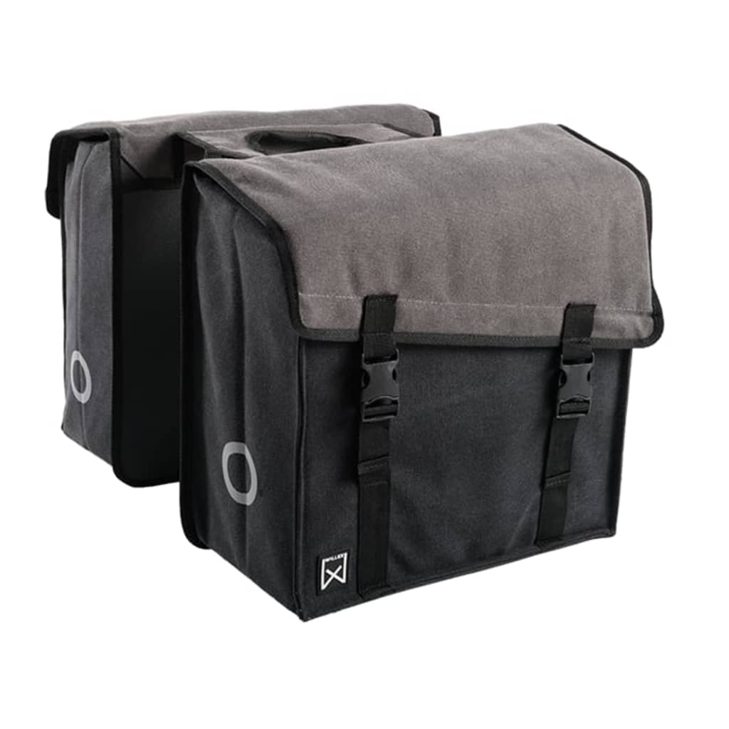

Willex Bicycle Double Pannier 101 Canvas 38L Grey and Black