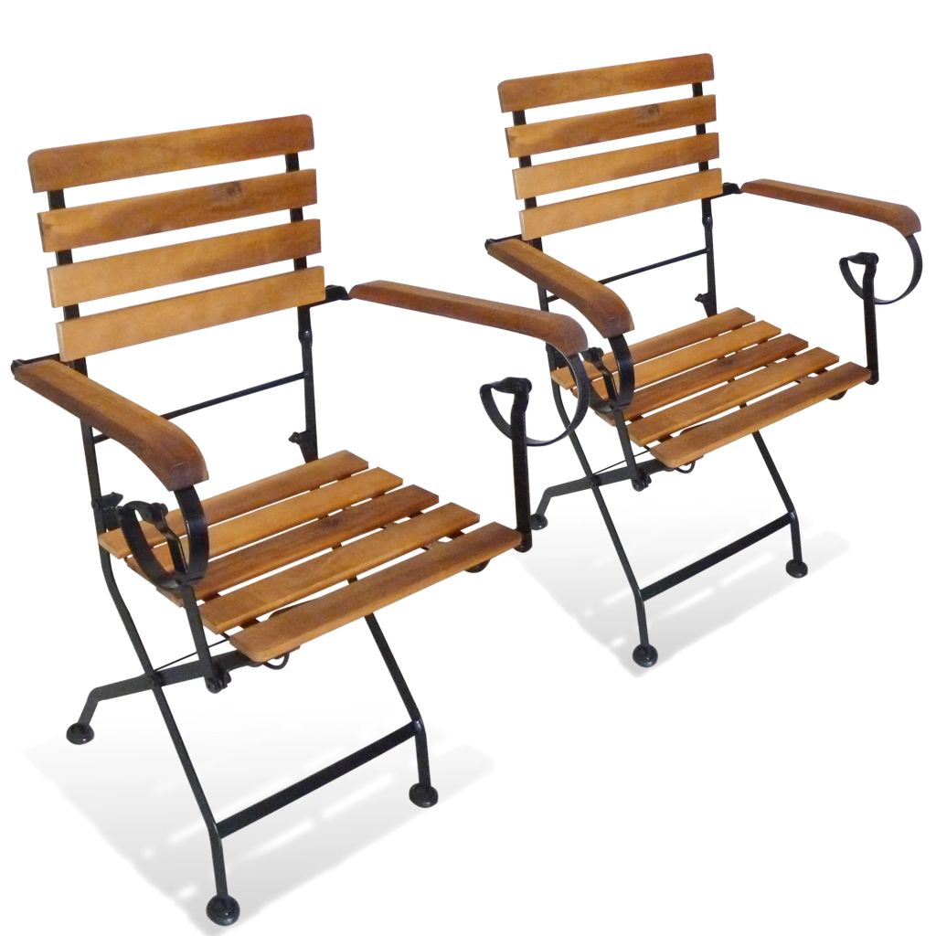 steel folding garden chairs