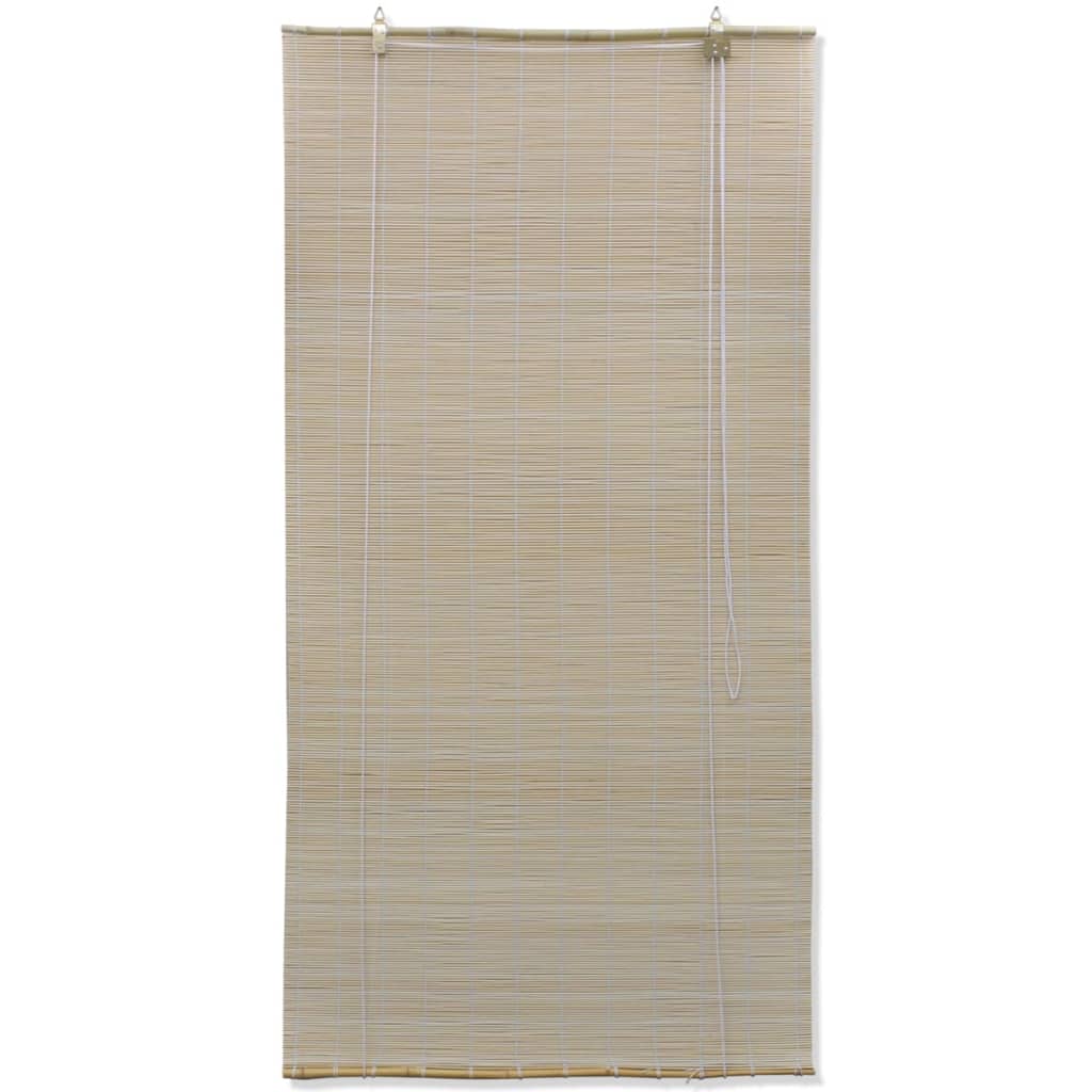 Natural Bamboo Roller Blinds 120 x 160 cm