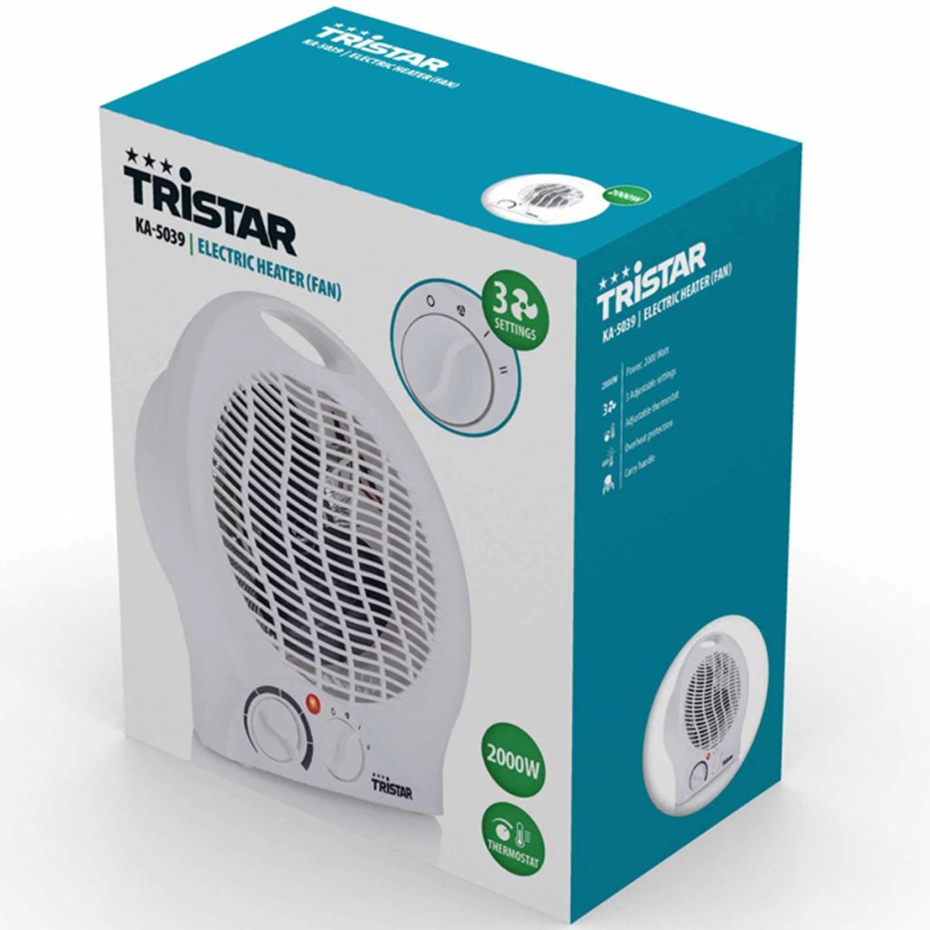 Tristar Electric Heater/Fan KA-5039 2000 W White
